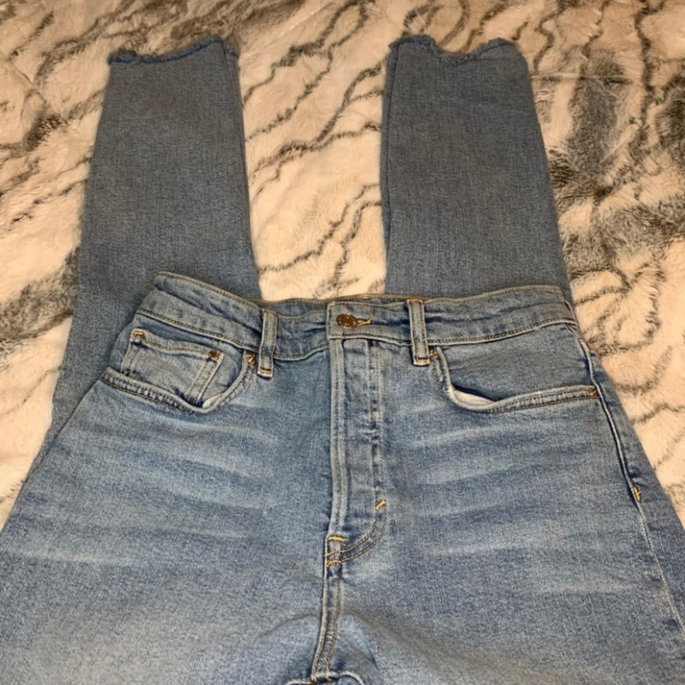 Distressed Mom Jeans - Picture 2 of 7